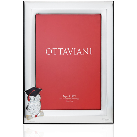 Portafoto Ottaviani in argento miro silver