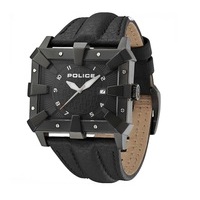 defender 3h/data black dial black strap