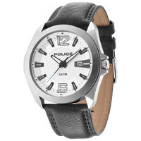 ranger ii 3h silver dial/ black strap