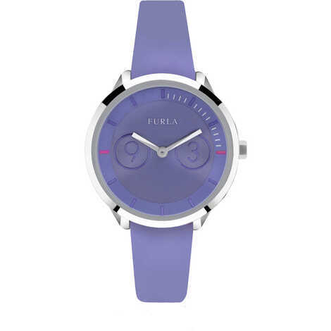 Orologio da donna in acciaio con cint. in pelle