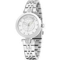 just florence 3h white emb.dial/bracelet