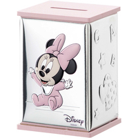 salvadanaio rosa con minnie da bimba valenti 