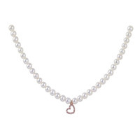 filo perle colt. 5-5.5 centrale cuore pave ct 0.08