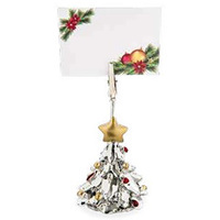 segnaposto albero di natale moda argenti