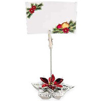 segnaposto stella di natale moda argenti