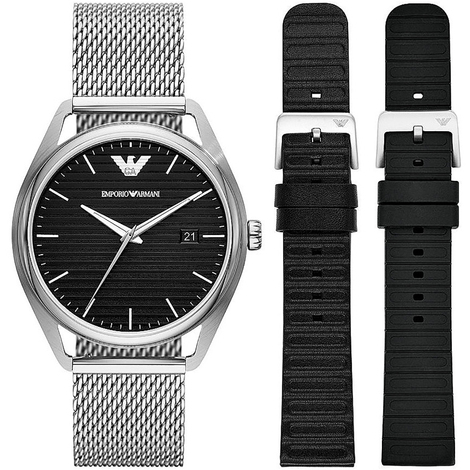 Set orologio+due cinturini intercambiabili Armani