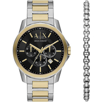 set orologio e bracciale armani exchange banks
