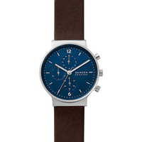 orologio skagen cronografo in acciaio