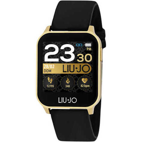 Smartwatch Liu Jo Energy acciaio gold e silicone SWLJ018