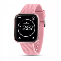 smartwatch morellato in acciaio e silicone rosa