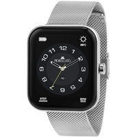 smartwatch morellato in acciaio silver maglia mesh