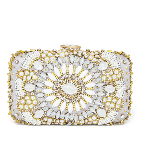 Pochette Sognami Cerimonia in metallo con pietre