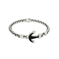 bracciale in acciaio e f. di carb.