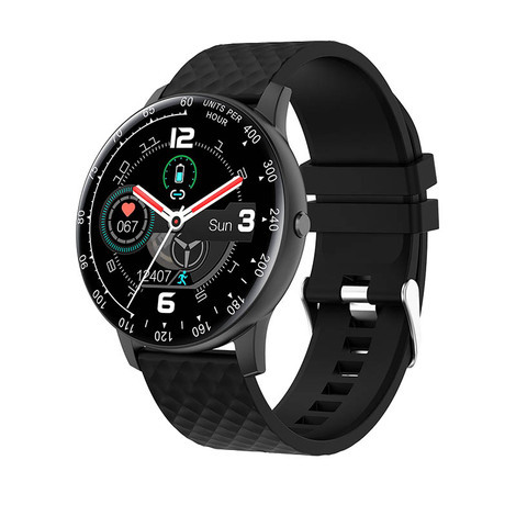Smartwatch Smarty multifunzione in silcone nero