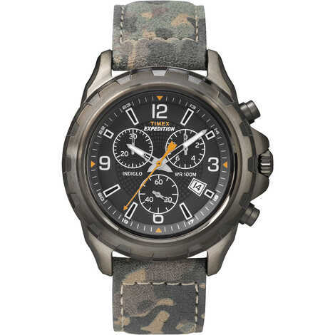 Orologio da uomo in acciaio con cint. in pelle