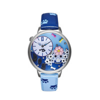 orologio quarzo acc./blu-cane/