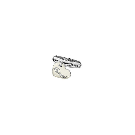 UBR21004-S ANELLO ELASTICO SILVER/BIANCO SMALL