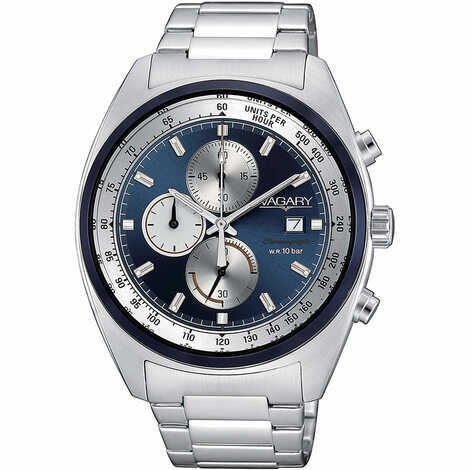 Orologio Vagary Crono 106th blu/silver